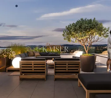 Trogir,Čiovo - penthouse s jacuzzijem, 100 m od plaže - Žedno, Trogir