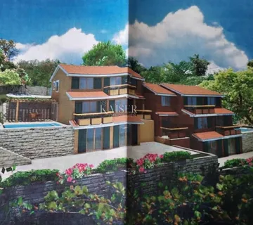 Matulji, građevinsko zemljište s potvrdom glavnog projekta - Rukavac, Matulji