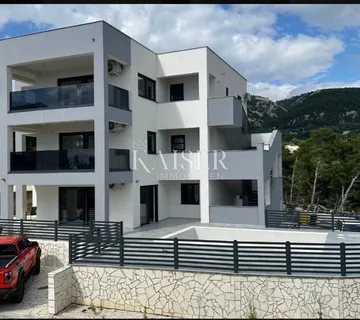 Otok Rab-Stan 135m2 s bazenom s pogledom na more - Banjol, Rab
