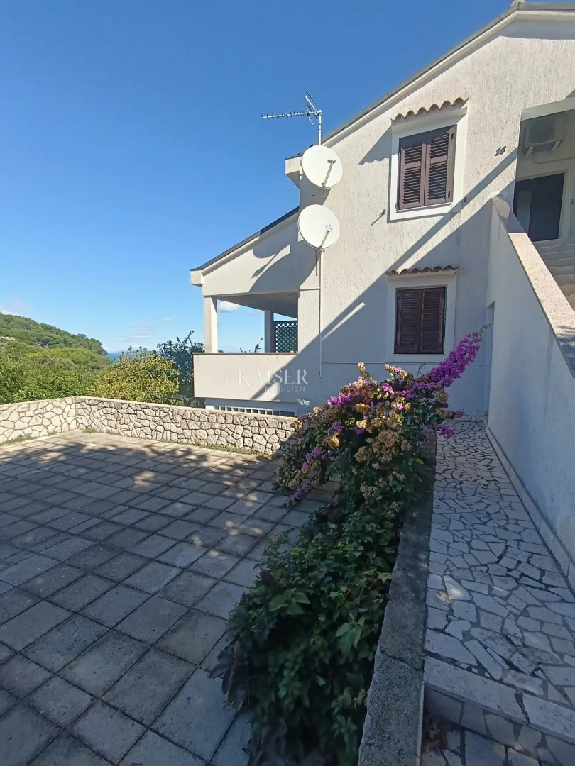 Mali Lošinj - prekrasna etaža kuće s pogledom na more - cover