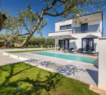 Istra, Poreč, vila s bazenom i pogledom na more - cover