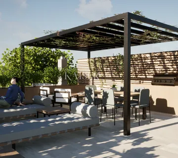 Istra - Poreč, stan pogled more sa krovnim sadržajem - cover