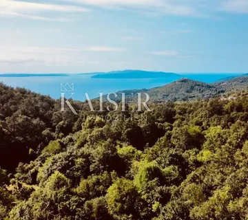 Veprinac – Vaša oaza u prirodi, građevinsko zemljište s pogledom na more - cover