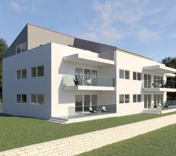 Istra - Rovinj, moderan stan u prizemlju 150 m od mora