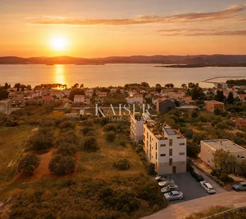 Zadar, Sveti Filip i Jakov – Zgrada 2, Apartman S5 s 2 spavaće sobe, krovnom terasom i panoramskim pogledom na more (138,90 m²)