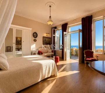 Opatija – Elegantan studio apartman u povijesnoj vili s terasom i pogledom na more