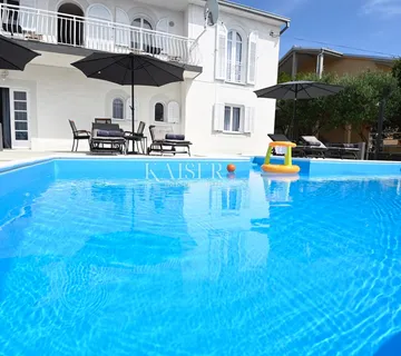 Novi Vinodolski, Klenovica - kuća s bazenom u blizini mora - Klenovica, Novi Vinodolski