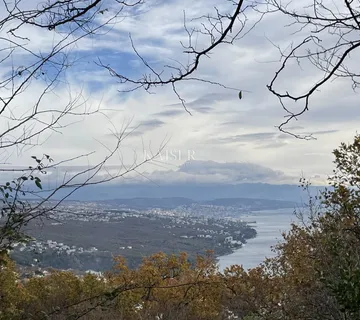 Matulji - građevinsko zemljište s panoramskim pogledom na Kvarnerski zaljev - cover