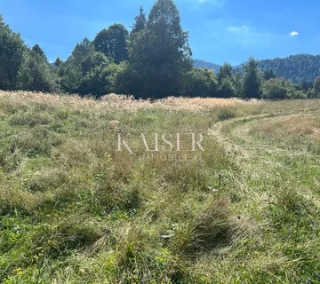 Gorski kotar, Crni Lug idilični građevinski teren za gradnju resorta - Crni Lug, Delnice
