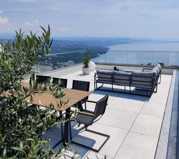 Opatija rivijera, jedinstvena vila sa spektakularnim pogledom na more i grad - Bregi, Matulji