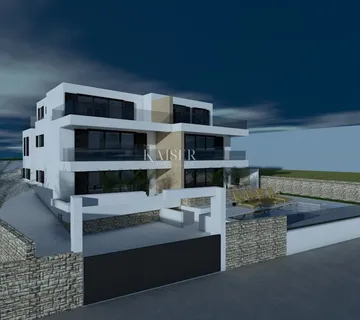 Otok Pag, Metajna - stan 2SB+DB 1. kat 100 m od mora - cover