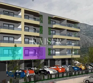 Makarska - Moderan dvosoban stan s lođom i 50m2 vrtom u novogradnji - cover