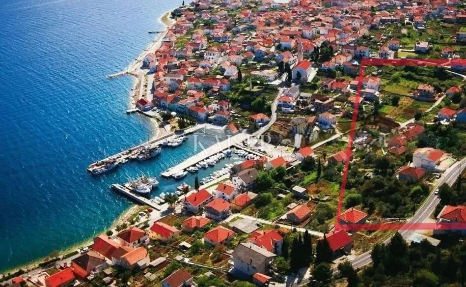 Kali, otok Ugljan Građevinsko zemljište sa pogledom na more - cover