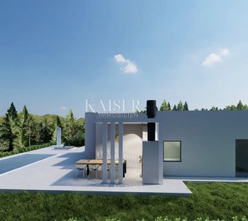 Istra, Trget - novogradnja s bazenom, 158 m2 - cover
