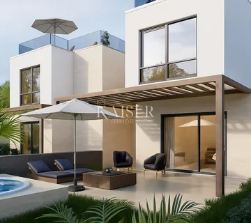 Poreč, Kaštelir, Istra, kuća u nizu u novogradnji. - cover