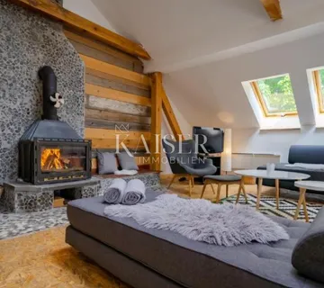 Lokve, kuća s 3 apartmana u blizini jezera - cover