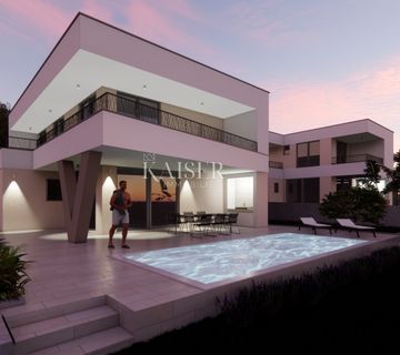 Otok Krk, Brzac - moderna villa sa bazenom 212m2 - cover