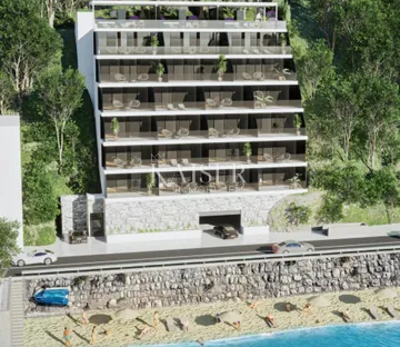 Jesenice, Dugi rat - Luksuzni dvosobni apartman S302 s panoramskim pogledom, prvi red do mora - cover