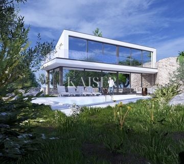 Otok Krk, Žgaljići -  građevinsko zemljište 500m2 s projektom za obiteljsku kuću - cover