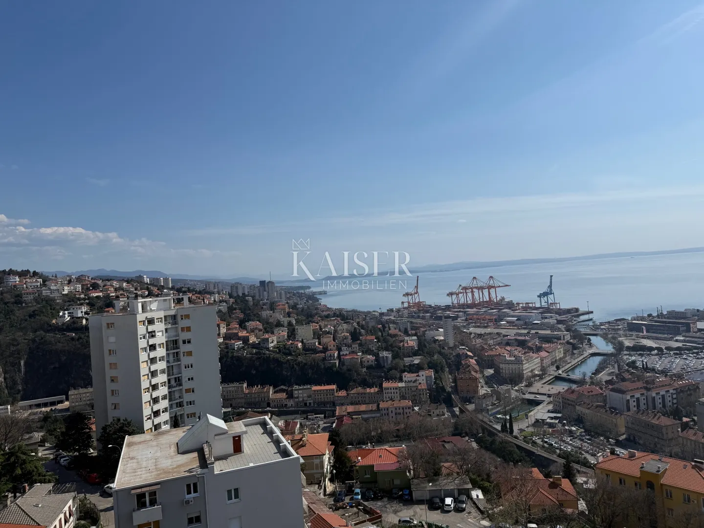 Rijeka, Kozala - Stan 2S+DB s pogledom na more - cover