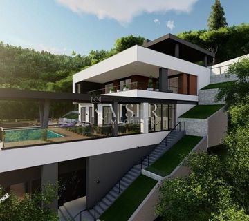 Ičići- građevinsko zemljište 1300m2 s pogledom na more - cover