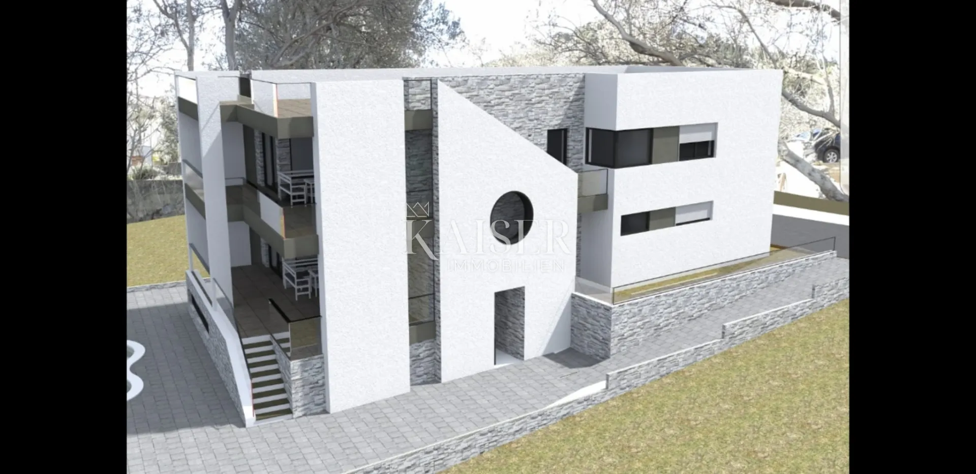 Otok Pašman, Tkon- Vila s krovnom terasom u 1. redu do mora  - cover