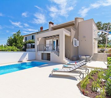Labin - moderna kuća s bazenom, 180 m2 - cover