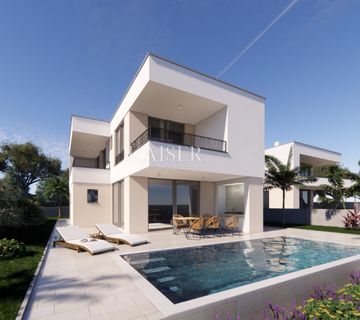 Otok Krk, Brzac - moderna villa sa bazenom 213m2 - cover