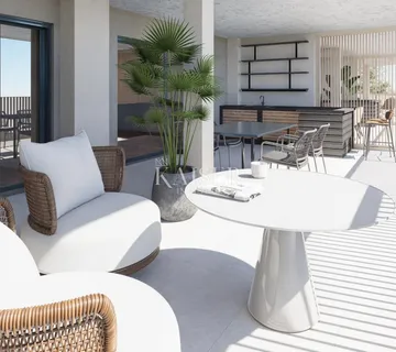 Umag, Istra, penthouse sa pogledom na more u luksuznoj zgradi - cover