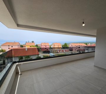 Malinska - apartman u izgradnji 80m2, pogled more - cover