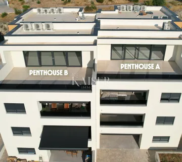 Šibenik, Žaborić - Ekskluzivni penthouse s panoramskom krovnom terasom B - cover