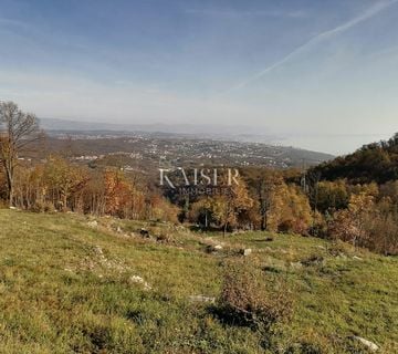 Opatija, Matulji, Rukavac, 3900 m2 građevinskog zemljišta u blizini parka prirode - cover