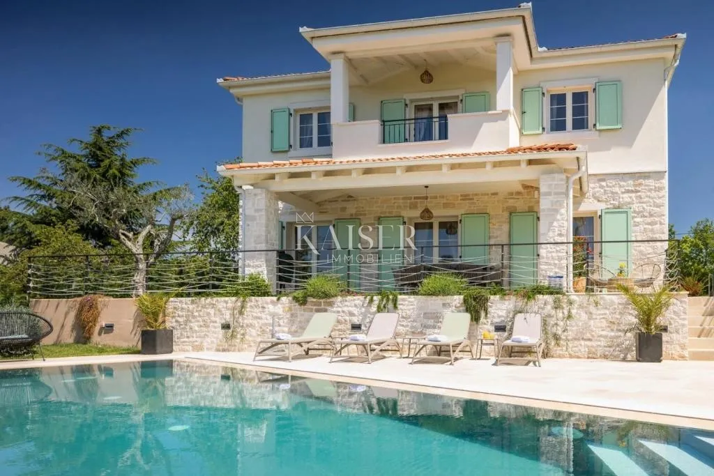 Istra - Višnjan, predivna kamena mediteranska vila  - cover