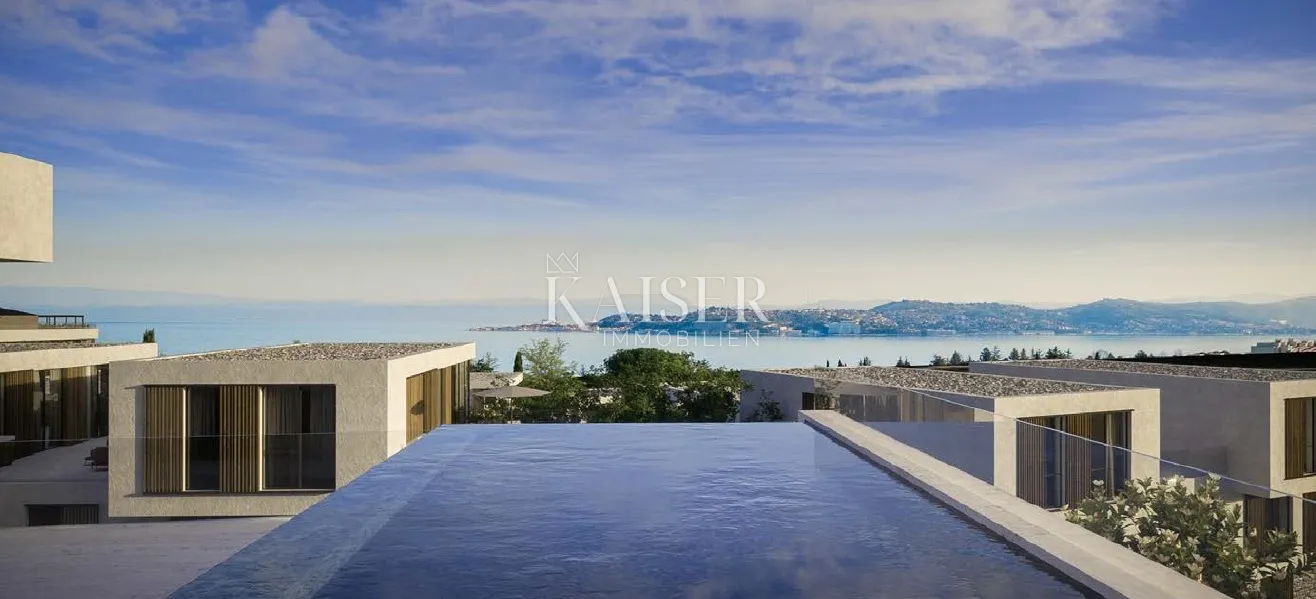 Istra, Umag, Savudrija - luksuzna vila u resortu, 533m2, infinity bazen na krovu - cover