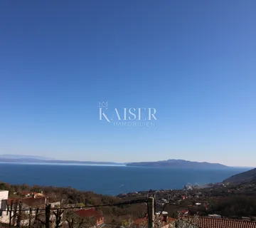 Opatija, Veprinac- Građevinsko zemljište sa otvorenim pogledom na more - cover