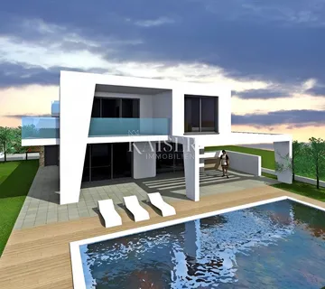 Istra, Novigrad - građevinsko zemljište 760m2; top lokacija