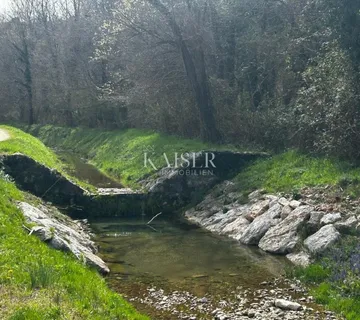 Otok Krk, Soline- očiščeno poljoprivredno zemljište 1300m2 blizu mora - Soline, Dobrinj