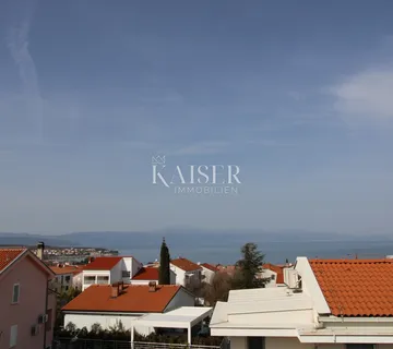 Malinska -Penthouse sa terasom i pogledom na Riječki zaljev - cover