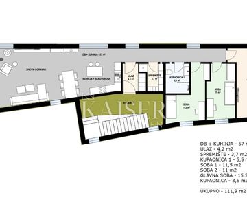 Kostrena - 112 m2 s pogledom na more - cover