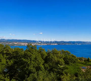 Opatija, Ika – Građevinsko zemljište s panoramskim pogledom na Kvarner - Ika, Opatija