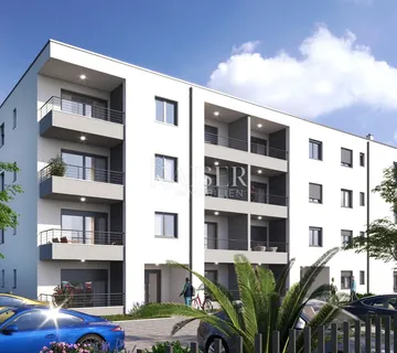 Dražice, novogradnja - 1S+DB stan s okućnicom - Dražice, Jelenje