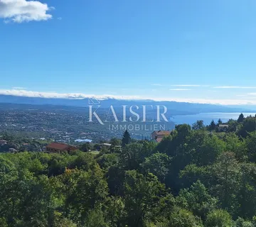 Matulji, Rukavac,2500 m2 građevinskog zemljišta s pogledom na more - Rukavac, Matulji