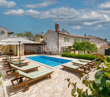 Istra, Peruški-Autentična kamena kuća 150m2 s bazenom - Peruški, Marčana