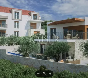 Šibenik, Stivašnica- Dvoetažna vila s bazenom i pogledom na more - cover