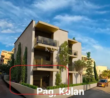 Mandre, Otok Pag – Prostrani 3S+DB stan (S1) u prizemlju s privatnim vrtom, terasom i parkingom, 85,39 m² NKP - Mandre, Kolan