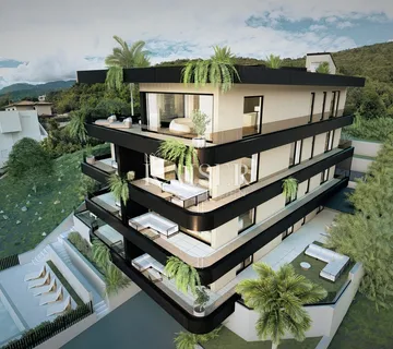 Opatija - Ičići, ekskluzivni penthouse, život u srcu mediteranske elegancije s pogledom na more - cover