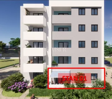 Istra, Pula- moderan dvosoban stan 75m2 u novogradnji