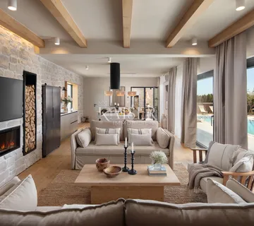 Istra, Tinjan - spektakularna dizajnerska vila s bazenom - cover