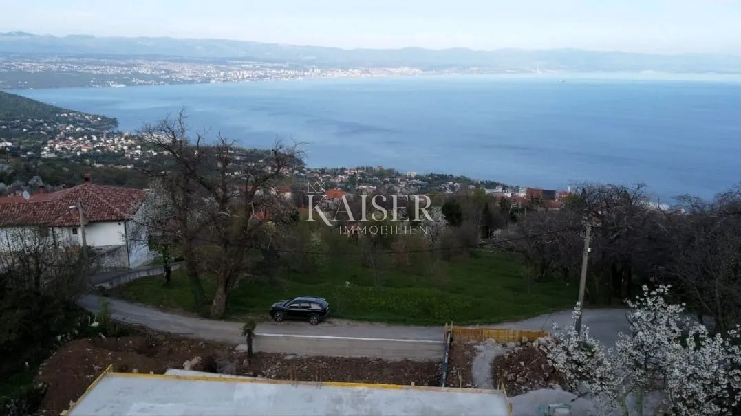 Lovran – dvije kuće u izgradnji s panoramskim pogledom na Kvarner - cover