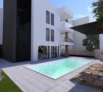 Petrčane – Zadar, Luksuzni stan u prizemlju (S1) s velikim vrtom i privatnim bazenom - cover